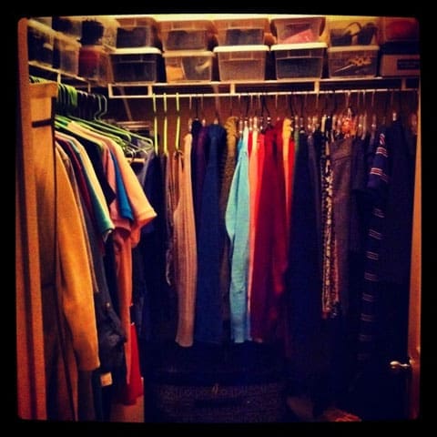 organized closet