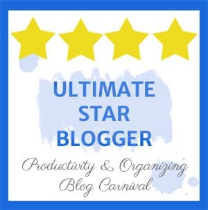 Ultimate Star Blogger, Productivity & Organizing Blog Carnival