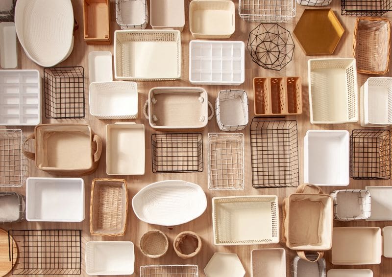 organizing products
